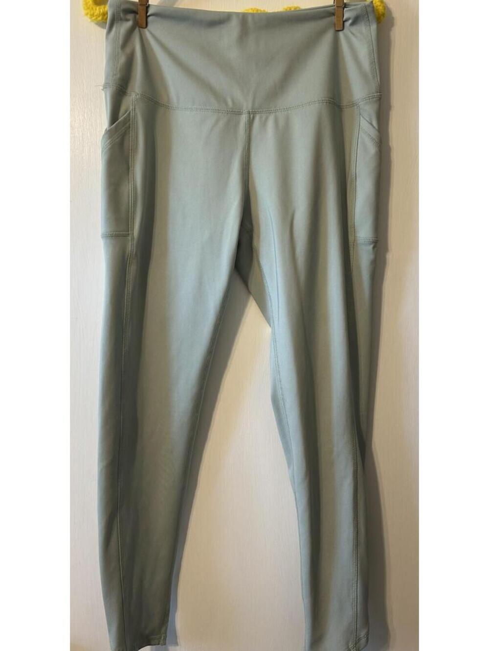 Leg End Sage Large leggings Women's Tulip Hem pockets